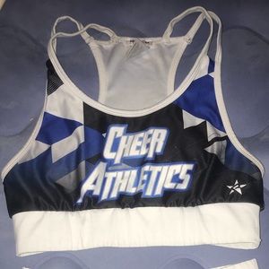 Cheer Athletics practice wear sports bra